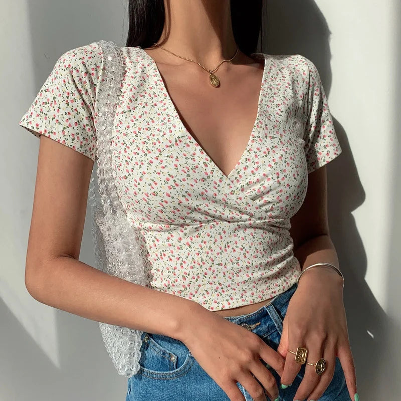 Casual V-Neck Summer Tank Top - Fashion Streetwear