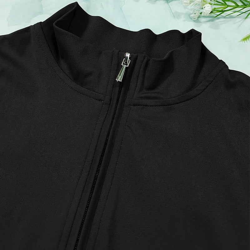 Warm Plush One-Piece Sports Jumpsuit – Women's Winter Fitness Tracksuit