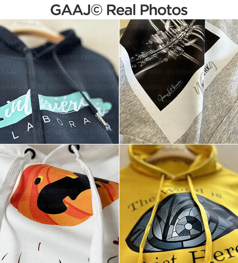 Custom Cotton Hoodie - Personalized Logo/Design Sweatshirt (Unisex)