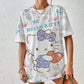 Hello Kitty Aesthetic T-Shirt - Short Sleeve Festival Streetwear
