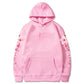 Sakura Graphic Hoodie - Unisex Winter Pullover with Pocket