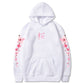 Sakura Graphic Hoodie - Unisex Winter Pullover with Pocket
