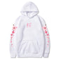 Sakura Graphic Hoodie - Unisex Winter Pullover with Pocket