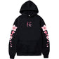 Sakura Graphic Hoodie - Unisex Winter Pullover with Pocket