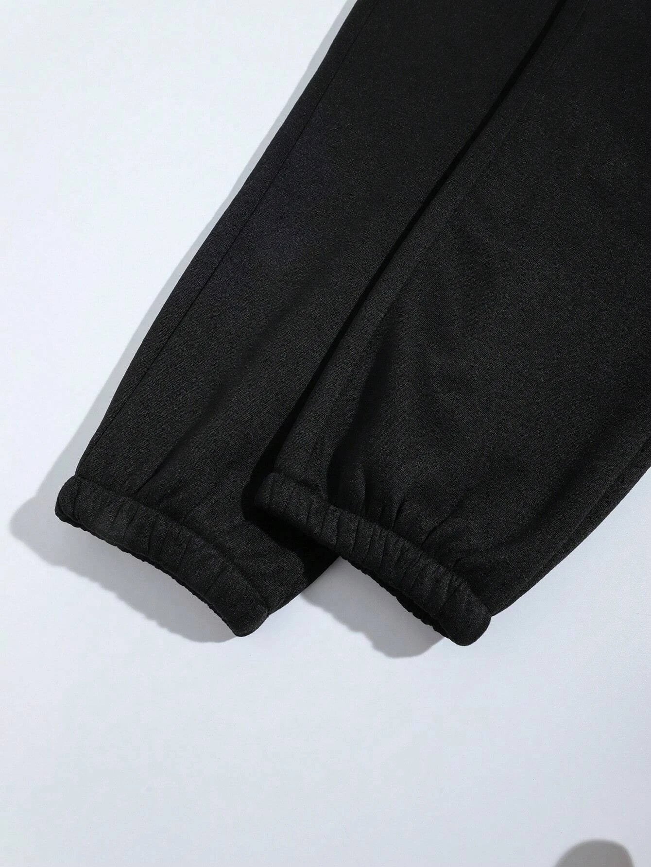 Crucifixion Print Drawstring Pants – Trendy & Versatile