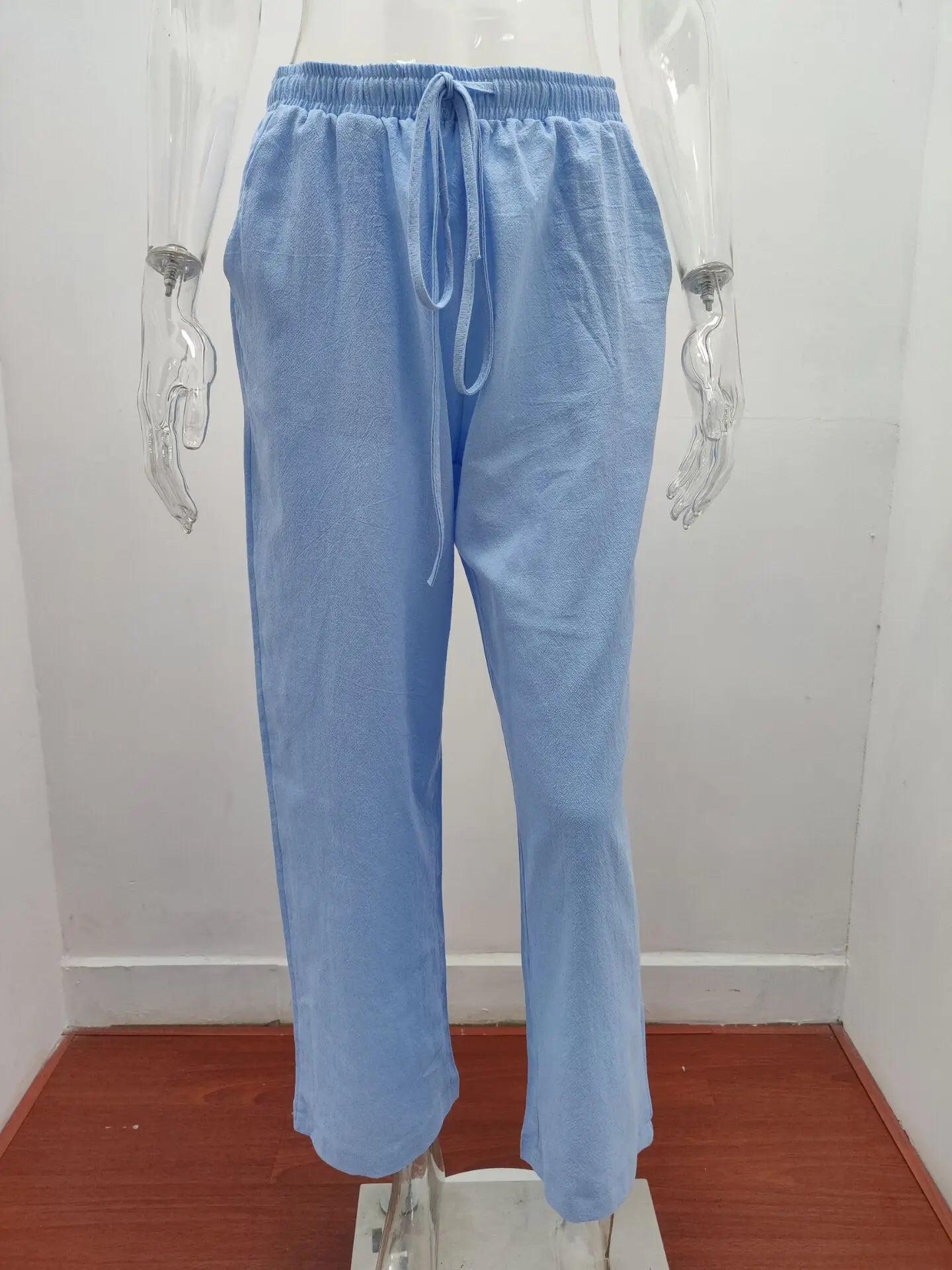 Casual Loose Cotton Linen Pants – Summer & Autumn European-American Style