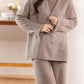 100% Merino Wool Embroidered Cardigan - Floral V-Neck, Autumn/Winter 2024