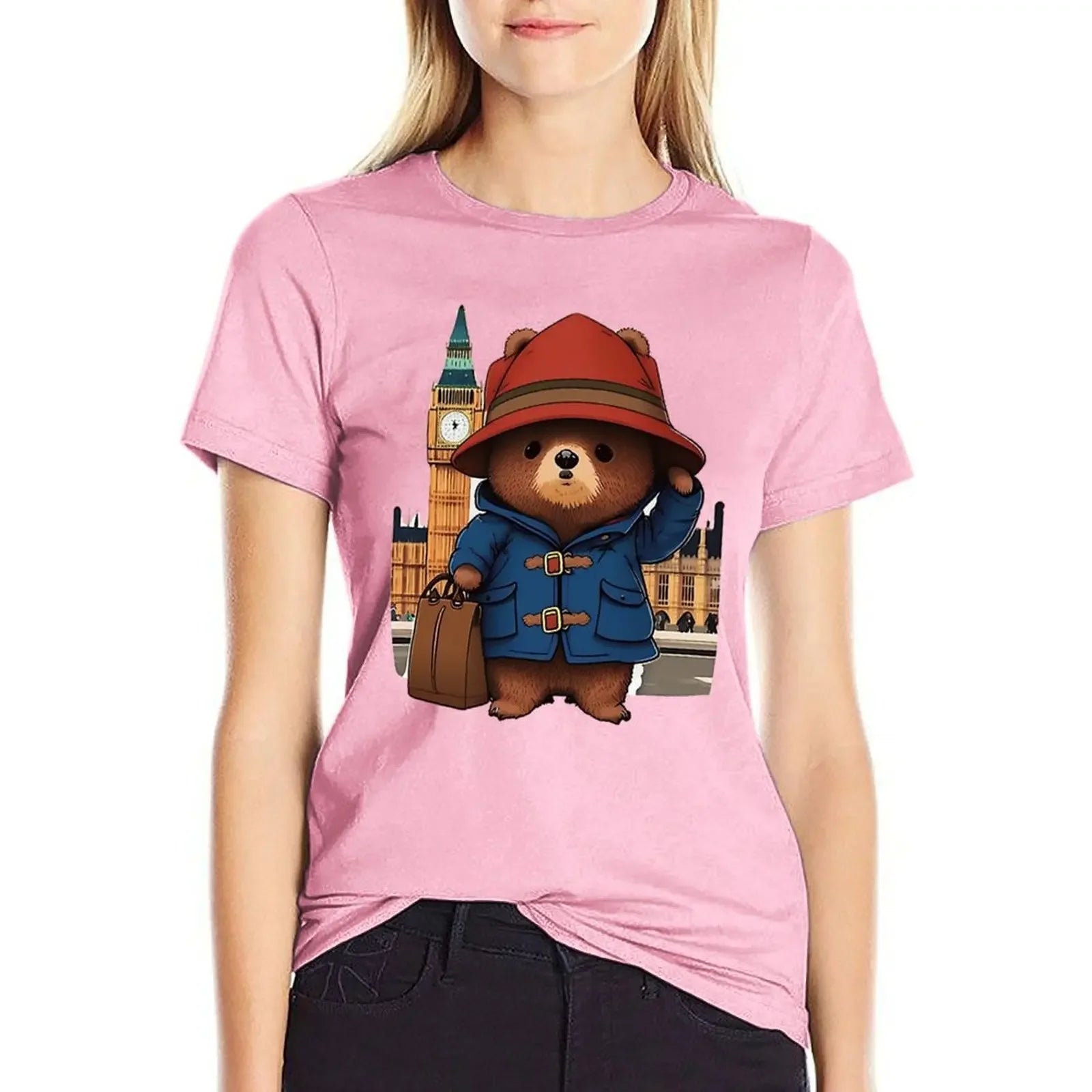 Paddington Bear London T-Shirt - Summer Hippie Style