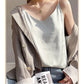 Real Silk V-Neck Camisole - Black & White, Spring/Summer 2023