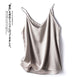 Real Silk V-Neck Camisole - Black & White, Spring/Summer 2023