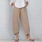 Vintage Cotton Linen Harem Pants – Effortless Comfort & Style