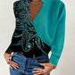 Casual Lace Blouse - Elegant Short Sleeve, Relaxed Fit