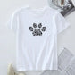 Plus Size 100% Cotton Graphic Tee - Short Sleeve Summer Top