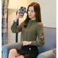Chiffon Long Sleeve Blouse - Office Wear, Spring/Autumn 2024
