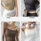 Spaghetti Strap Knit Camisole - Slim Fit Sleeveless Basic Tank