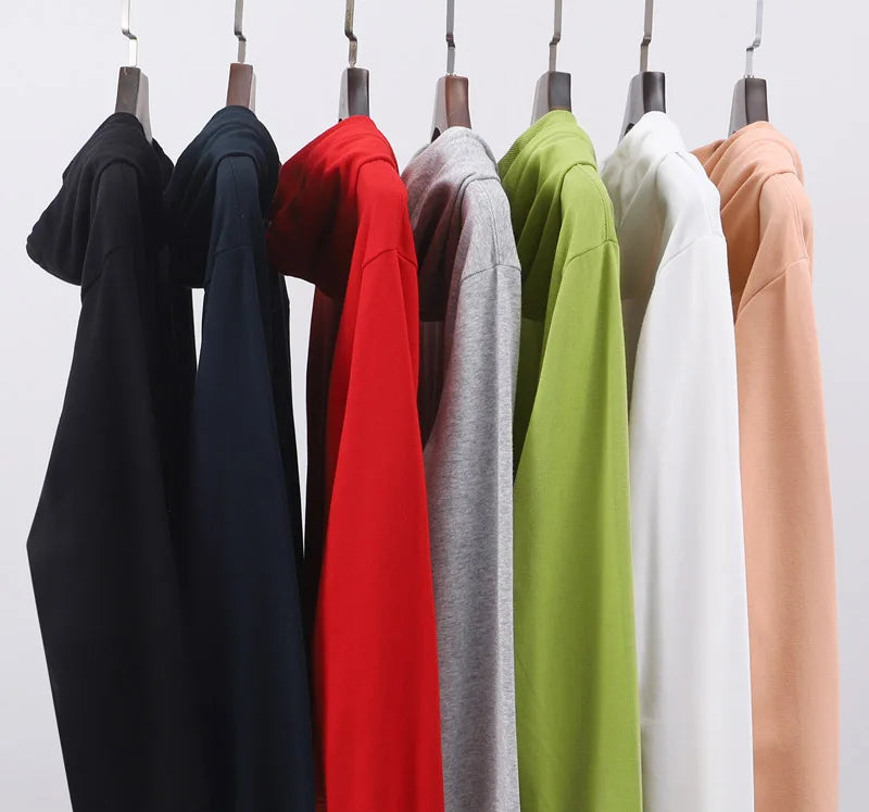 Custom Cotton Hoodie - Personalized Logo/Design Sweatshirt (Unisex)