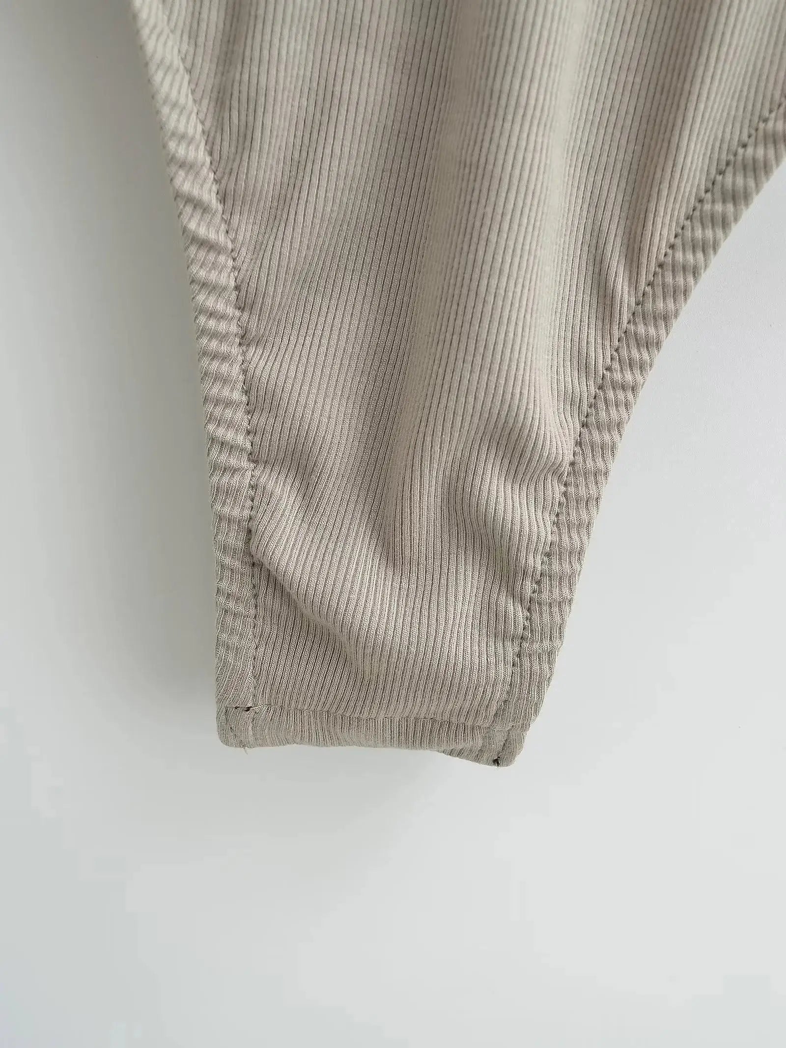 Stretchable Knit Bodysuit - Short Sleeve O-Neck Summer Basic (14 Colors)