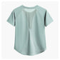 DRUR Quick-Dry Yoga Shirt - Round Neck, Short Sleeve Sportswear 2025