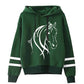 Horse Graphic Sweatshirt - Long Sleeve Casual Pullover