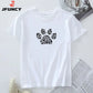 Plus Size 100% Cotton Graphic Tee - Short Sleeve Summer Top