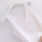 Knitted Sleeveless V-Neck Tank Top - Slim Fit, Khaki