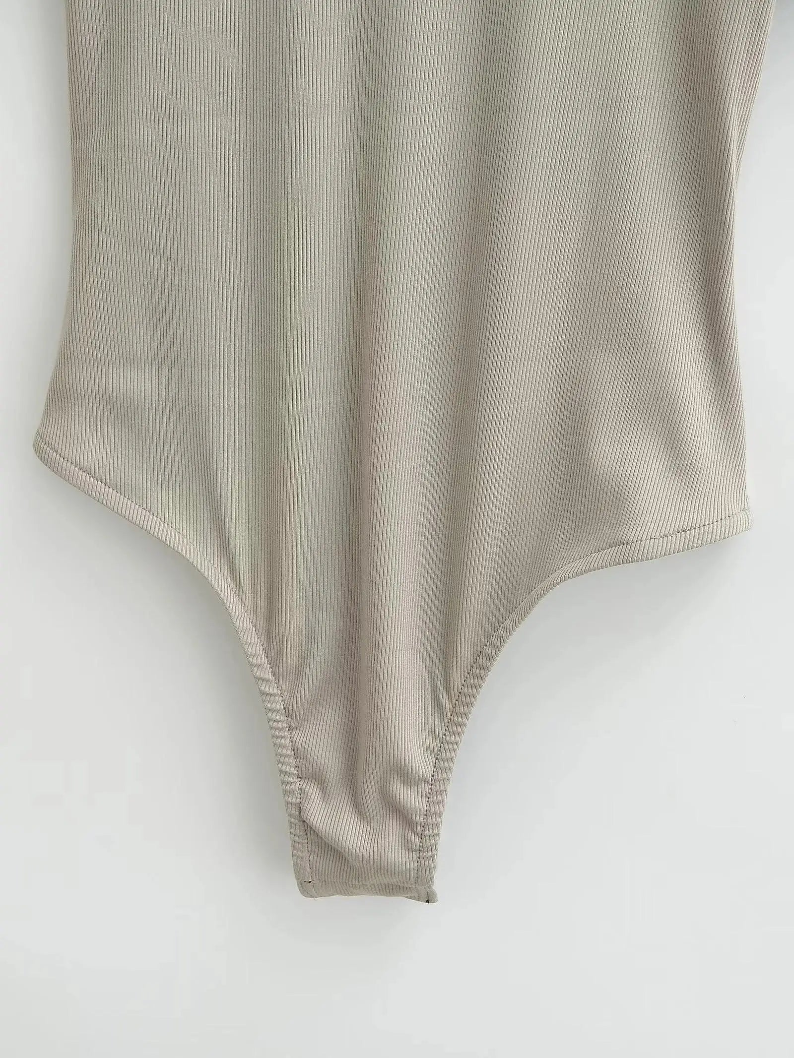 Stretchable Knit Bodysuit - Short Sleeve O-Neck Summer Basic (14 Colors)