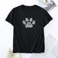 Plus Size 100% Cotton Graphic Tee - Short Sleeve Summer Top