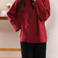 100% Merino Wool Embroidered Cardigan - Floral V-Neck, Autumn/Winter 2024