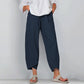 Vintage Cotton Linen Harem Pants – Effortless Comfort & Style