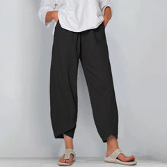 Vintage Cotton Linen Harem Pants – Effortless Comfort & Style