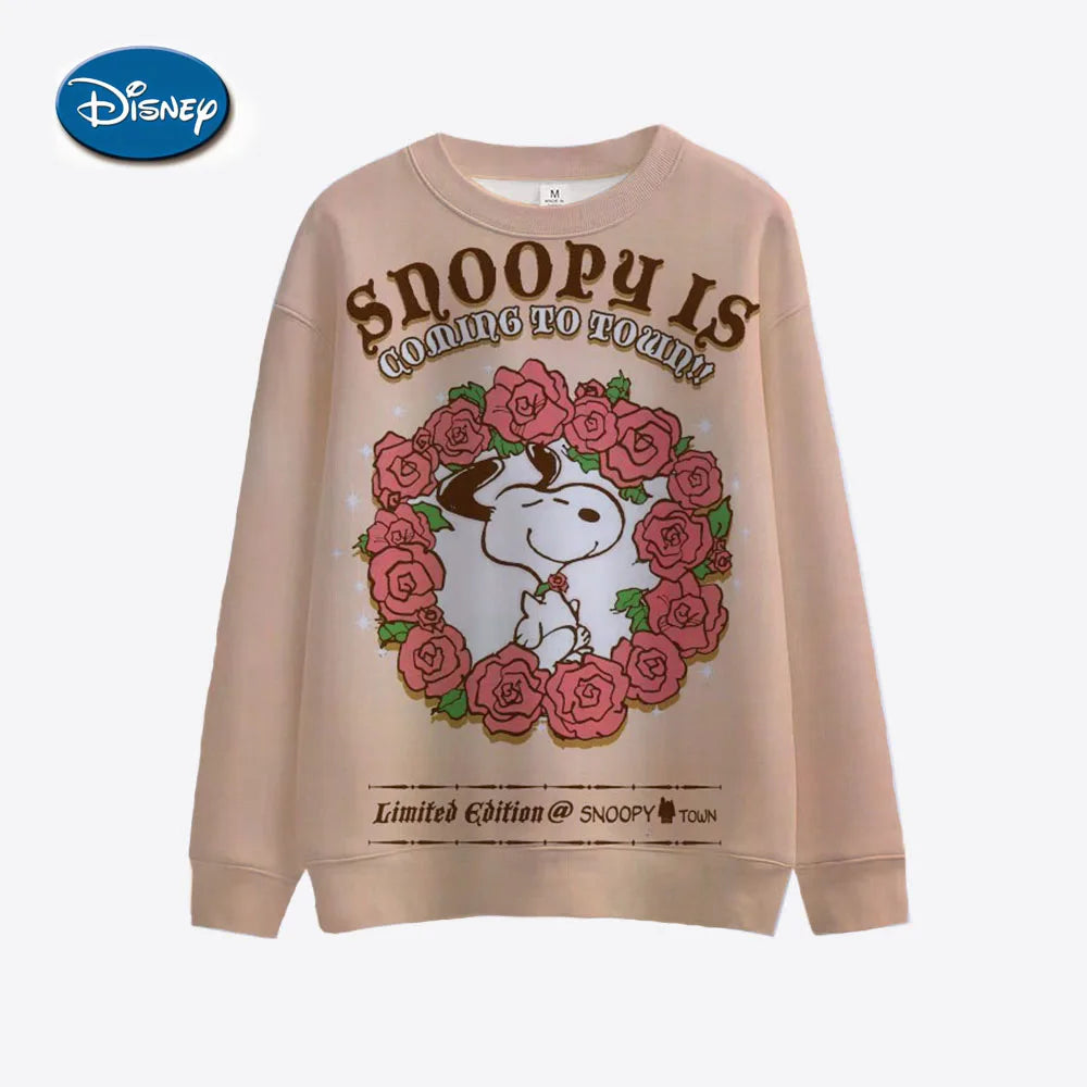Disney Mickey Mouse Hoodie - Harajuku Style, Long Sleeve Sweatshirt