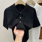 2024 Ice Silk Polo Top - Short Sleeve, Button Pocket Design