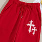 Crucifixion Print Drawstring Pants – Trendy & Versatile