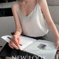 Real Silk V-Neck Camisole - Black & White, Spring/Summer 2023