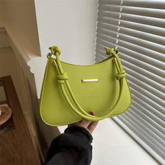 Women's High-end Hand-held Armpit Small Square Bag